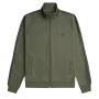 Fred Perry - Contrast Taped Track Jacket J5557 laurel wreath green/night green W49