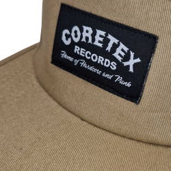 Coretex - Oldschool Logo 5-Panel Cap khaki