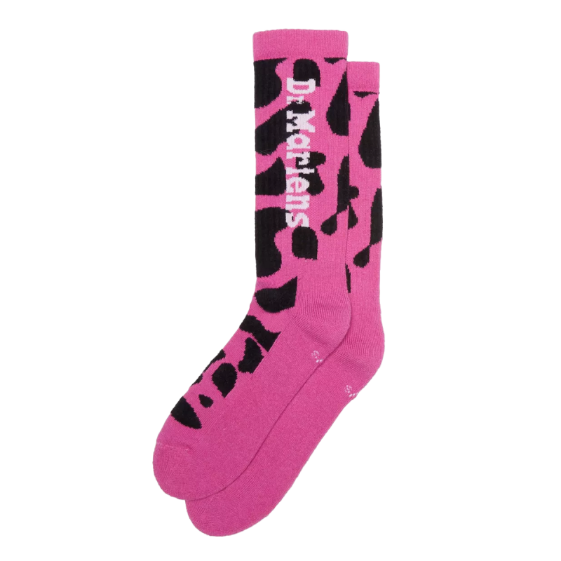 Dr. Martens Vertical Logo Socks black thrift pink 11 99