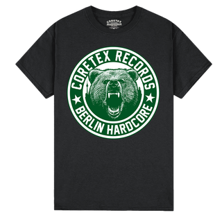 Coretex - Bear T-Shirt heather grey-green XL