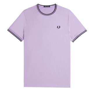 Fred Perry - Twin Tipped T-Shirt M1588 ultravioilet/navy W51