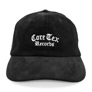Coretex - Oldschool Heritage Cord Dad Cap black/white