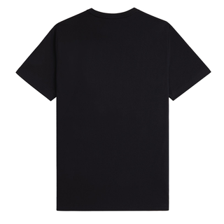 Fred Perry - Crew Neck T-Shirt M1600 black/whiskybrown X56 M