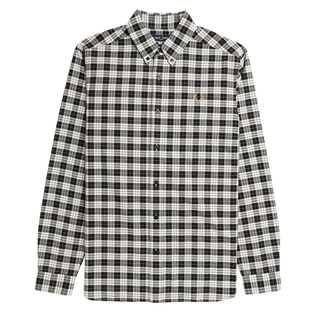 Fred Perry - Tartan Oxford Shirt M8504 ecru 560