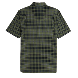 Fred Perry - Tartan Oxford Shirt M8505 laurel wreath...