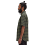 Fred Perry - Tartan Oxford Shirt M8505 laurel wreath green W19