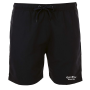 Coretex - Embroidered Oldschool Swim Shorts black/white