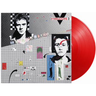 Vibrators, The - V2 PRE-ORDER ltd translucent red LP