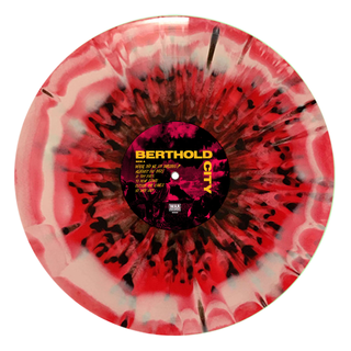 Berthold City - Where Did We Go Wrong? PRE-ORDER ltd red cream with black splatter LP