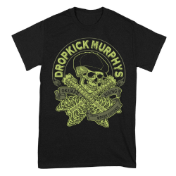 Dropkick Murphys - Skelly Guitar Bones T-Shirt