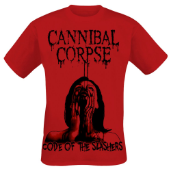 Cannibal Corpse - Code Of Slashers T-Shirt red