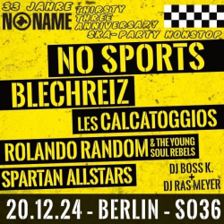 33 Jahre No Name feat. No Sports - 20.12.2024