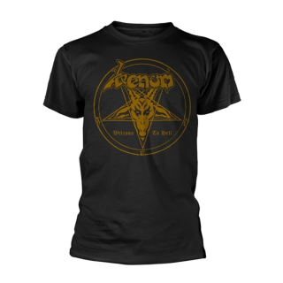 Venom - Welcome To Hell gold T-Shirt