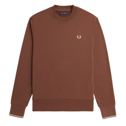 Fred Perry - Crew Neck Sweatshirt M7535 whisky...