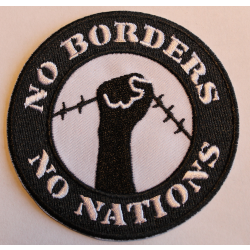 No Borders No Nations - Logo Patch