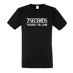 7 Seconds - Young Til I Die T-Shirt black