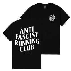 Anti Fascist Running Club - T-Shirt black XL