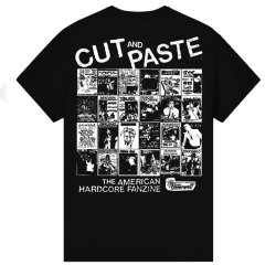 Cut & Paste - The American Hardcore Fanzine PRE-ORDER Book & Shirt BUNDLE Book & T-Shirt XXXL