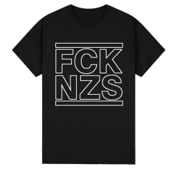 FCK NZS - Outline Oversized T-Shirt black