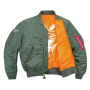 Cock Sparrer x Coretex x Alpha Industries - Bomber MA-1 sage green PRE-ORDER