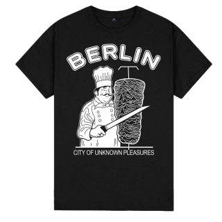 Berlin - City Of Unknown Pleasures T-Shirt acid washed black