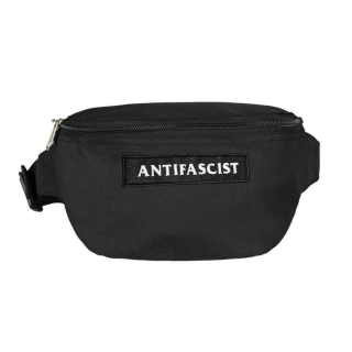 Antifascist - Logo Hip Bag black