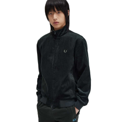 Fred Perry - Cord Brentham Jacket J8546 night green Q20