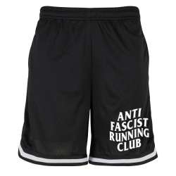 Anti Fascist Running Club -  Mesh Shorts black