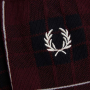 Fred Perry - Tartan Sock C8143 Oxblood K22