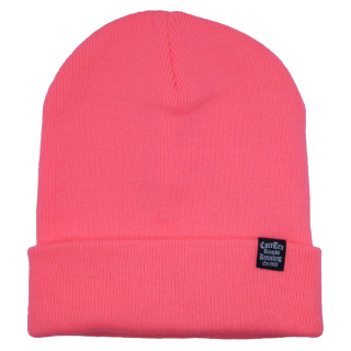 Coretex - Est.1988 Beanie Loop Label fluorescent pink