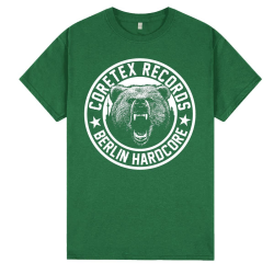 Coretex - Bear T-Shirt green-white