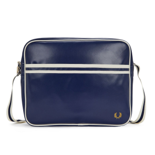 Fred Perry - Classic Shoulder Bag L8257 carbon blue/ecru Y15