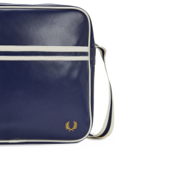 Fred Perry - Classic Shoulder Bag L8257 carbon blue/ecru Y15