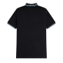 Fred Perry - Twin Tipped Polo Shirt M3600 black/ecru/soft blue X05