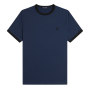 Fred Perry - Ringer T-Shirt M3519 dark carbon/black X66