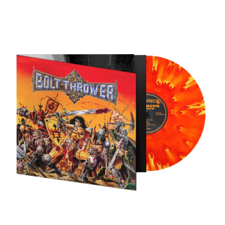 Bolt Thrower - War Master BF SPECIAL ltd fire red yellow LP