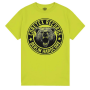 Coretex - Bear T-Shirt safety green-black