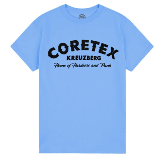 Coretex - Nails T-Shirt carolina blue-black