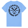 Coretex - Nails T-Shirt carolina blue-black