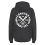 Coretex - Nails Hoodie black smoke