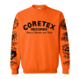 Coretex - Los Logos Sweatshirt safety orange