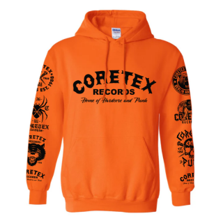 Coretex - Los Logos Hoodie safety orange