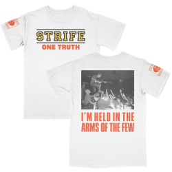 Strife - Arms Of The Few T-Shirt white PRE-ORDER