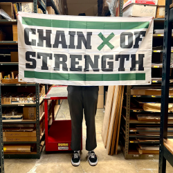 Chain Of Strength - Logo Banner PRE-ORDER