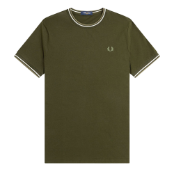 Fred Perry - Twin Tipped T-Shirt M1588 hunting...