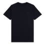 Fred Perry - Crew Neck T-Shirt M1600 navy/carrington brick W71