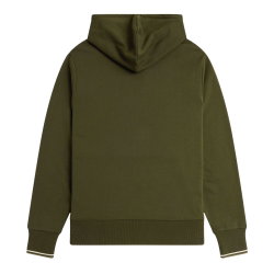 Fred Perry - Tipped Hooded Sweatshirt M2643 hunting...