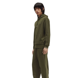 Fred Perry - Tipped Hooded Sweatshirt M2643 hunting green/light oyster/laurel wreath green W92