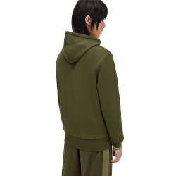 Fred Perry - Tipped Hooded Sweatshirt M2643 hunting green/light oyster/laurel wreath green W92