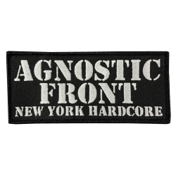 Agnostic Front - New York Hardcore Patch